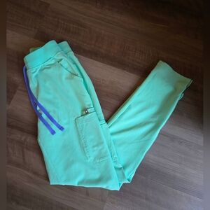 NWOT RARE Limited Edition Color Figs High-Waisted Yola - Mariner